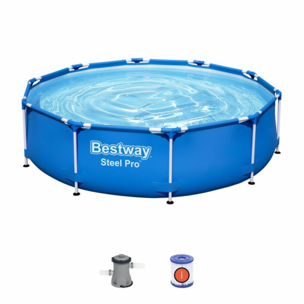 Bazén Bestway® Steel Pro™, 56679, kartušová filtrace, 305...