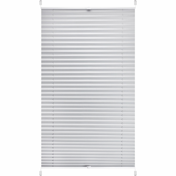 Termo plisovaná roleta Toledo 75 cm x 130 cm světle šedá