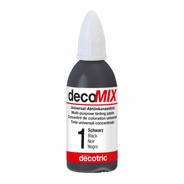 Decomix univerzální tónovací koncentrát černý 20 ml