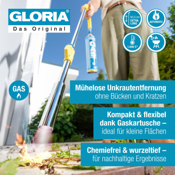 Vypalovač plevele Gloria Thermoflamm bio Classic Plus vče...