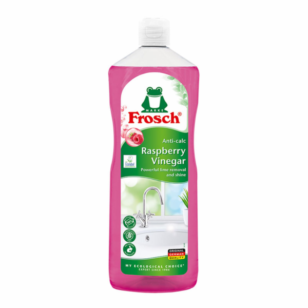 Čistič Frosch, vodního kamene, malina, 1000 ml
