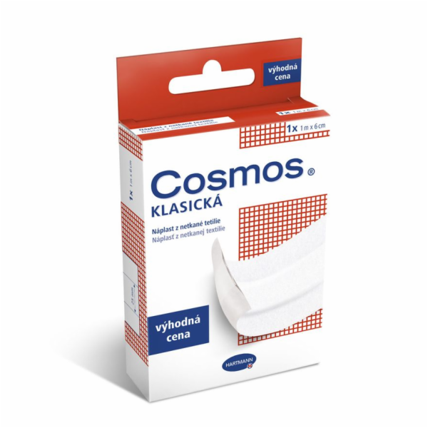 Náplast Cosmos klasická z netkané textilie, 1m x 6cm