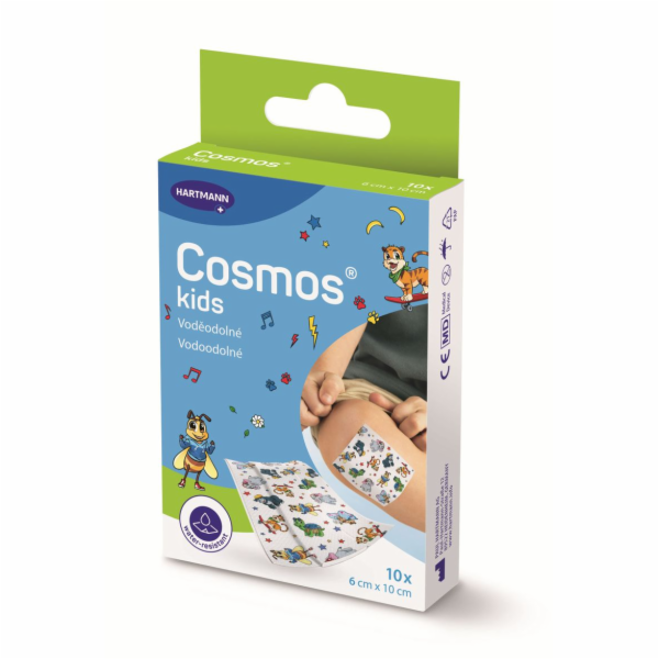Náplast Cosmos Kids animals, 6x10 cm, 10 ks
