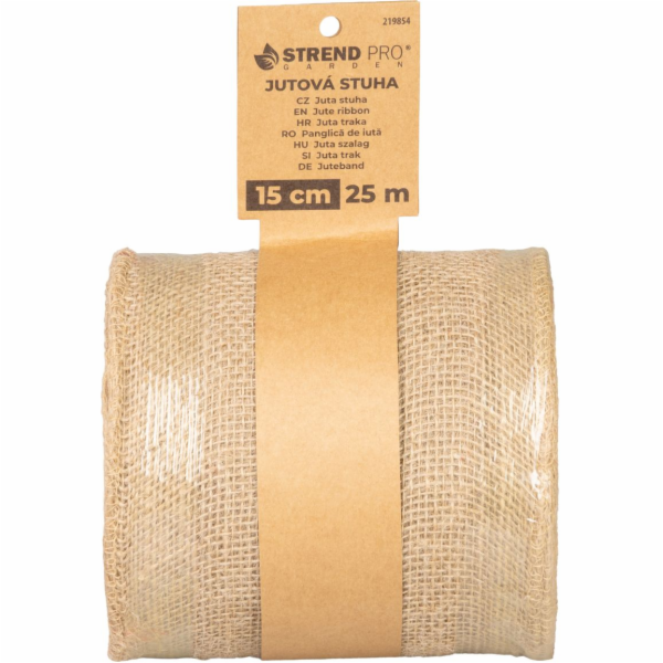 Stuha Strend Pro Garden, jutová, 15 cm, L-25 m