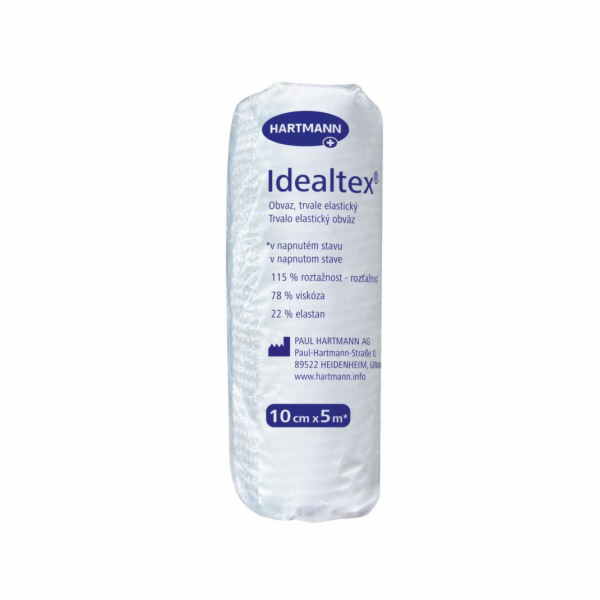 Obvaz Idealtex, pružný, 10cm x 5m
