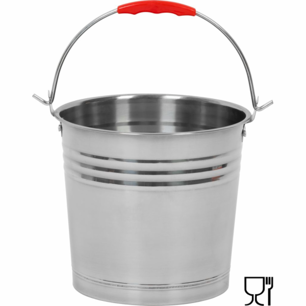 Vědro Strend Pro 5 l, nerezové
