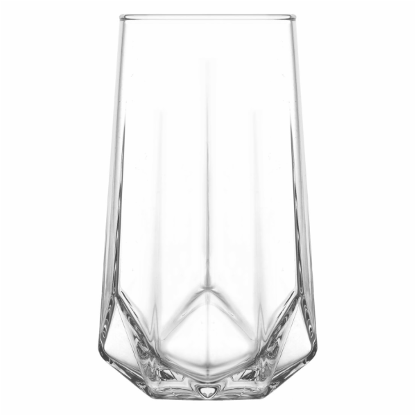 Sklenice LAV Valeria, sklenena, na vodu, 460 ml, 64x140 m...