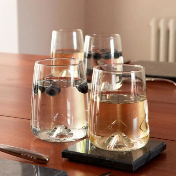 Sklenice LAV Terra, sklenena, na vodu, 360 ml, 64x100 mm,...