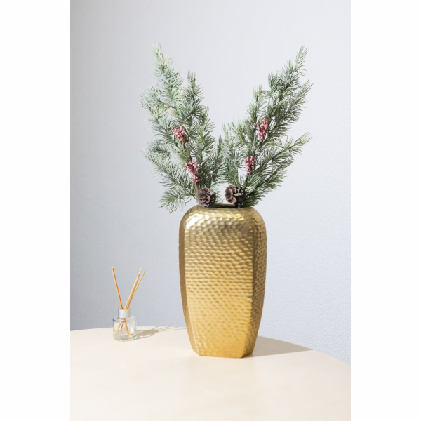 Větvička MagicHome Vánoce, s bobulkami, 65 cm