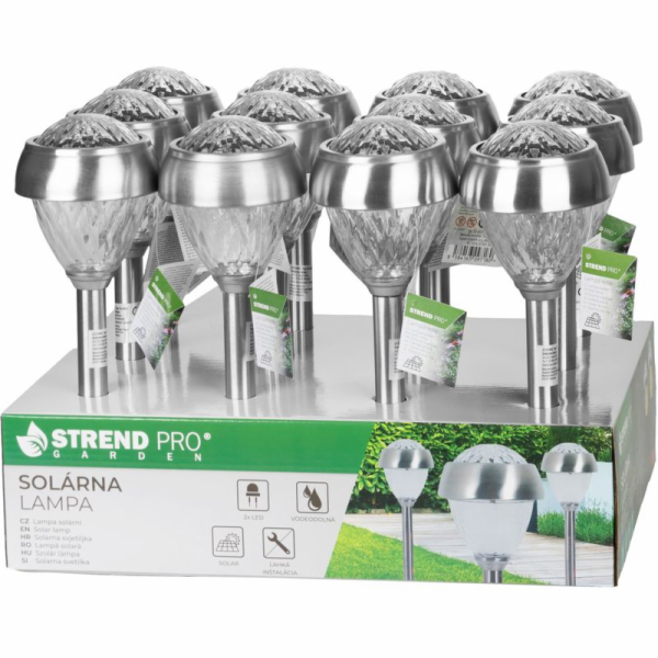 Lampa Strend Pro Garden Aurora, solárna, 9x38 cm, Sellbox...