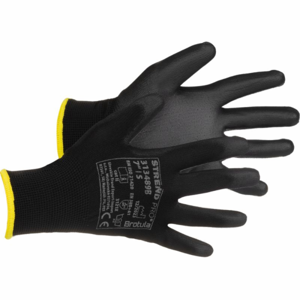 Rukavice ST BROTULA Black 07/S záhradné, NEW EDITION, s b...