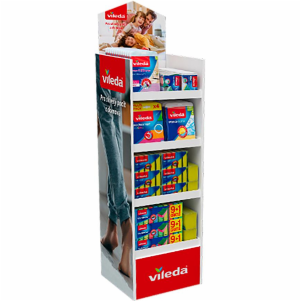 Stojan Vileda ATF display malý, kartónový + grátis Ultram...