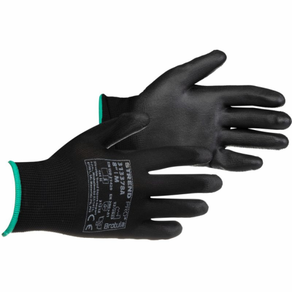 Rukavice ST BROTULA Black 08/M záhradné, NEW EDITION