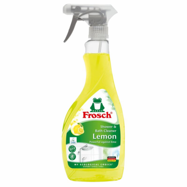 Čistič Frosch, na koupelny a sprchy, citron, 500 ml