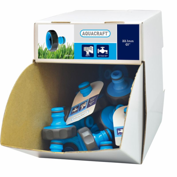 Adaptér AQUACRAFT® 552175 SoftTouch G1", na zahradní hadici