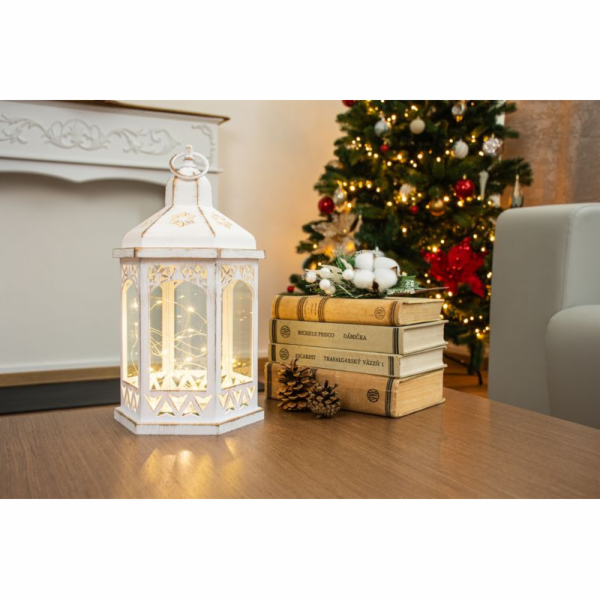 Lampička MagicHome Christmas Morocco, 30x mLED, bílá, 3xA...