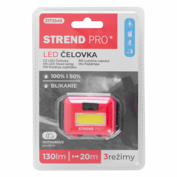 Světlomet Strend Pro Headlight H955, COB LED, 3xAAA, mix ...