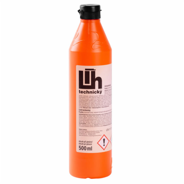 Technický líh denaturovaný, 500 ml