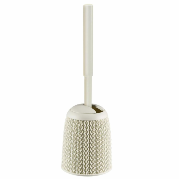 Toaletní kartáč, Curver® KNIT, krémový, 14x43, WC