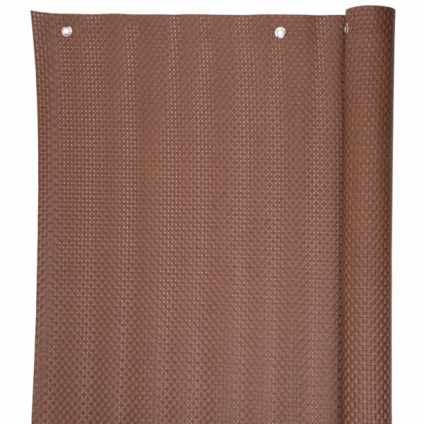 Polyratan 77 0,9x3 m, UV, 800 g/m2, hnědý, zastínění balk...