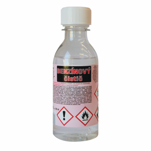 Čistič benzínový 180 ml, na odmašťování, čištění kovových...