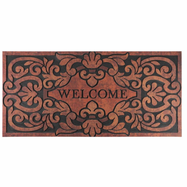Rohožka MagicHome RBM 116, před dveře, Welcome, guma, 120...