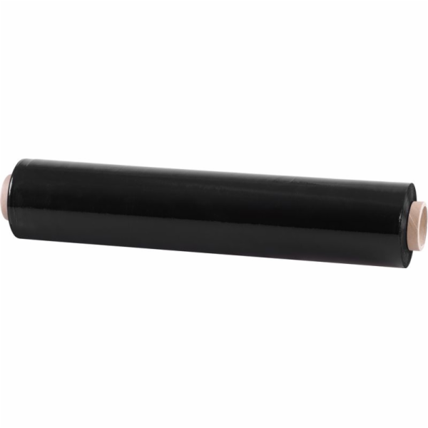 Fólia Stretch, 500 mm, 23 µm, čierna, baliaca, návin L-250 m