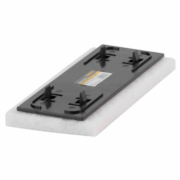Strend Pro T9201, 250x120x20 mm, plsť, bílá