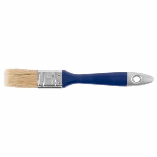 Kartáč Strend Pro JB005, 1", plochý, přírodní, PVC rukojeť