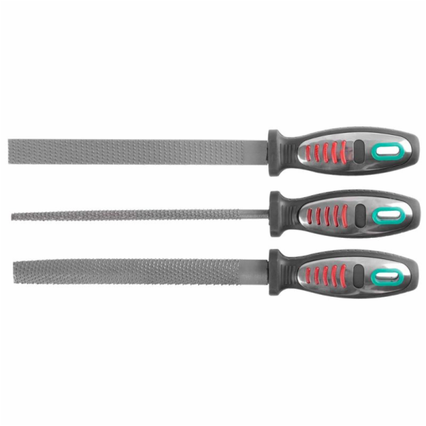 Sada třídílných rašplí Strend Pro SR1003, 200 mm