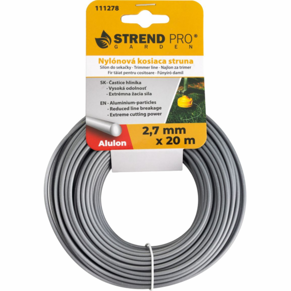 Žací hedvábí Alulon ADR 2,7 mm, L-20 m, kulaté