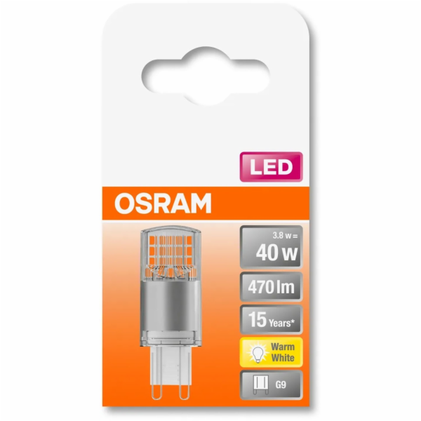Osram LED žárovka G9 4,2 W Teplá bílá 470 lm Energetická ...