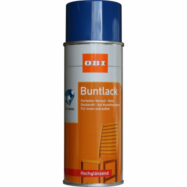 OBI Barevný sprej RAL 5010 hořcově modrá vysoký lesk 400 ml