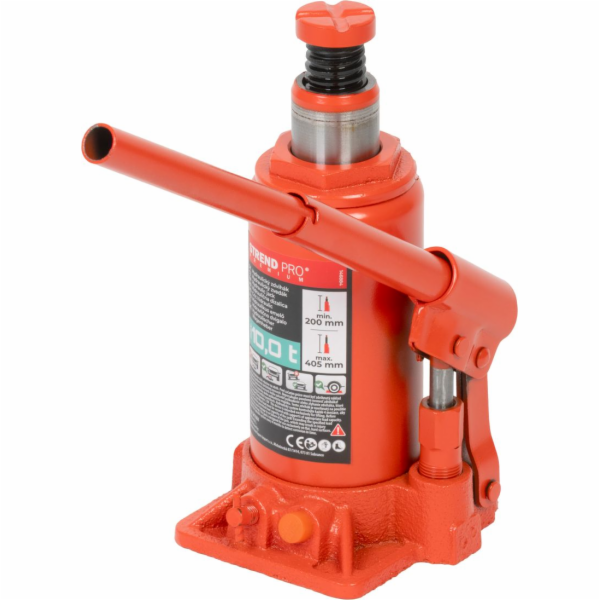 Zvedák Strend Pro Premium, 10 tun, 200-405 mm, hydraulický