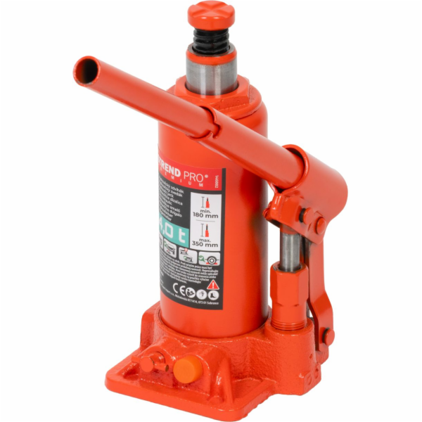 Zvedák Strend Pro Premium, 4 tuny, 180-350 mm, hydraulický