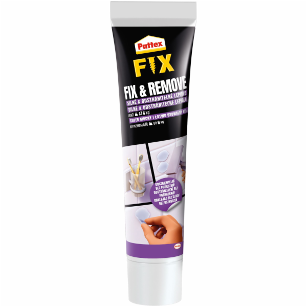 Lepidlo Pattex FIX & REMOVE
