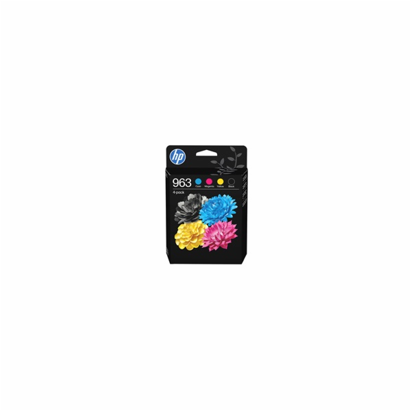 HP 963 CMYK Original Ink Cartridge 4-Pack (700 / 700 / 70...