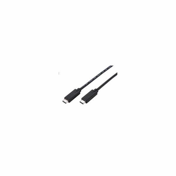 C-TECH kabel USB 3.2, Type-C (CM/CM), PD 100W, 20Gbps, 1m...
