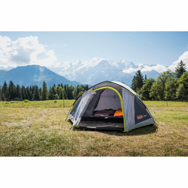 Coleman 3-Personen-Kuppelzelt Darwin 4 Plus (grau/hellgrü...