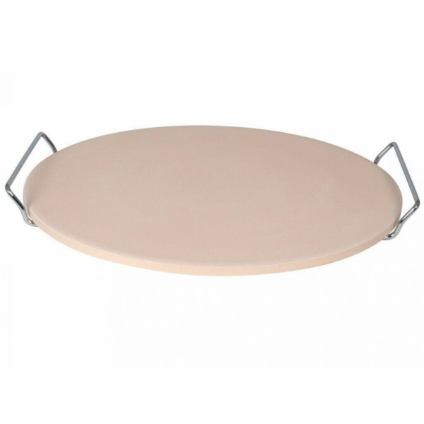 Pizza kámen do trouby nebo na gril s rukojeťmi 33 cm KO-4...