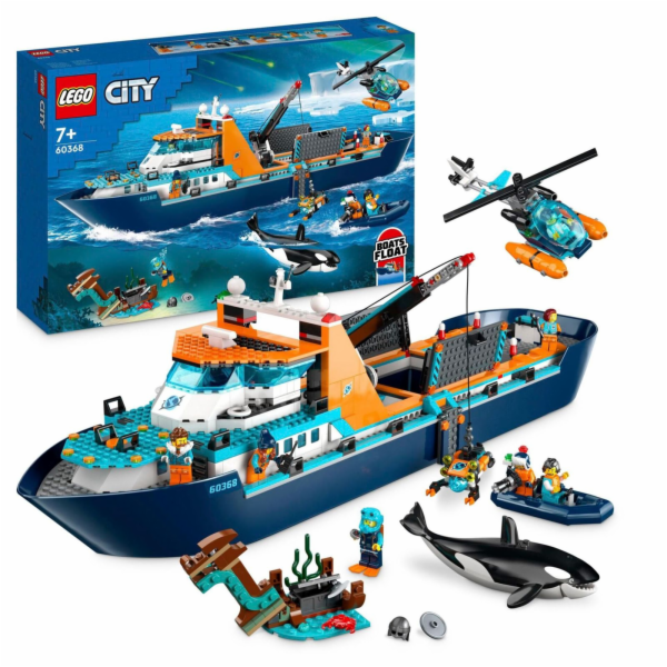 LEGO City 60368 Arktická výzkumná loď