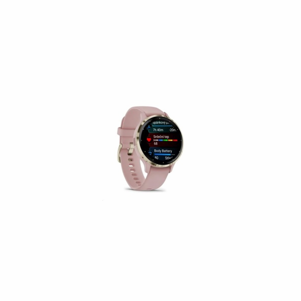 Garmin Venu® 3S, Nerezová luneta Soft Gold, pouzdro Dust ...
