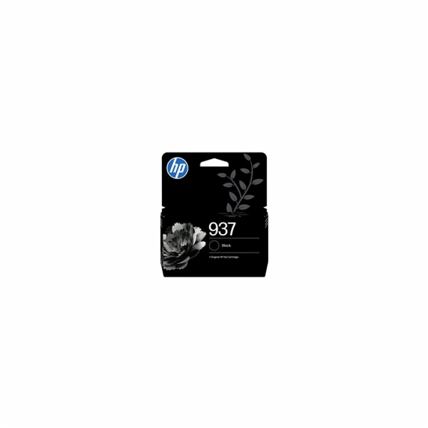 HP 937 Black Original Ink Cartridge (1,250 pages)