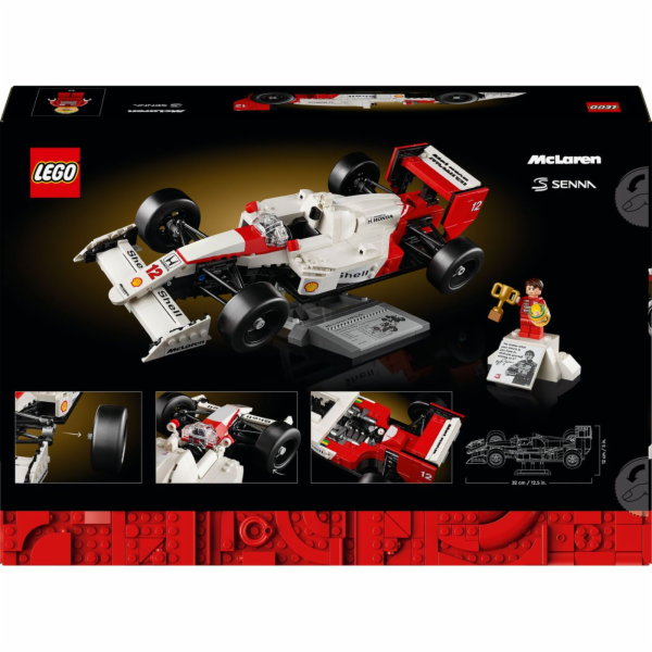 LEGO 10330 Icons McLaren MP4/4 & Ayrton Senna, stavebnice