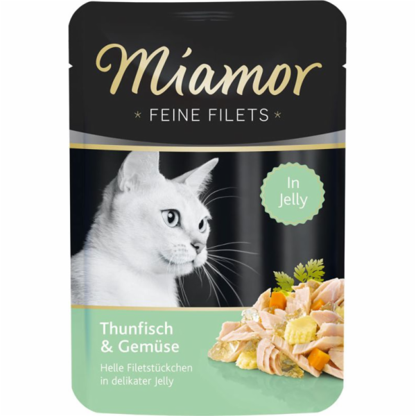 Miamor kočky vlhké krmivo Tuňák se zeleninou 100g