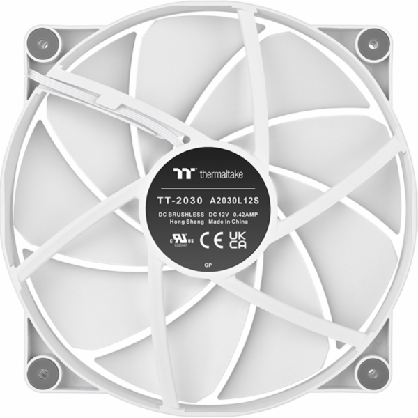 Thermaltake CT200 PC Cooling Fan White (Single Fan Pack),...