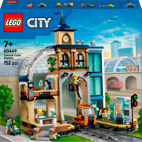 LEGO CITY 60469 Hlavní vlakové nádraží