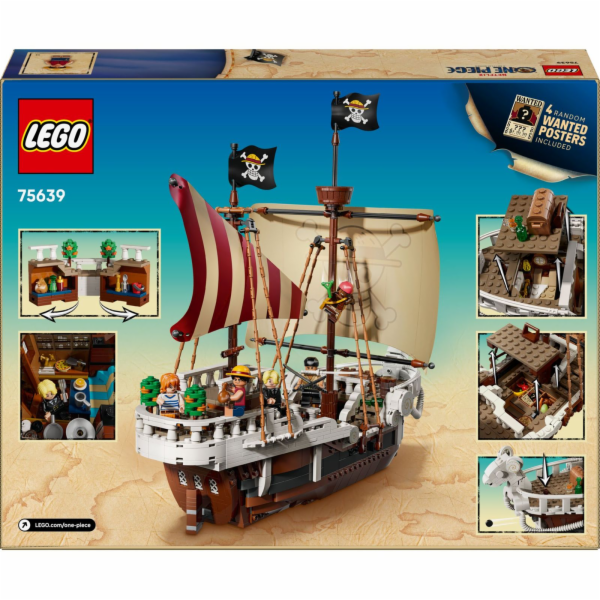 LEGO 75639 One Piece Das Piratenschiff Flying Lamb
