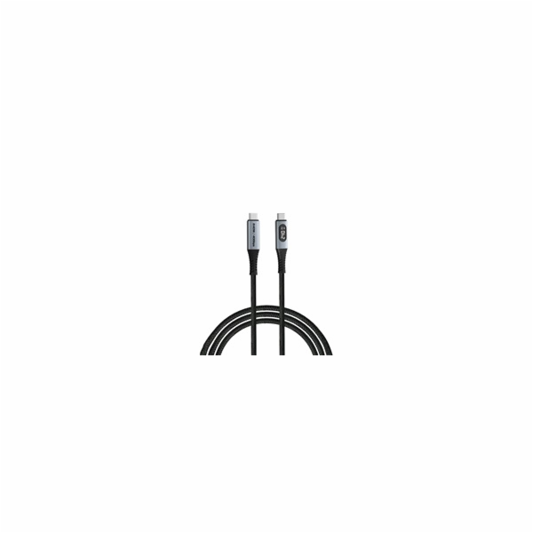 VERBATIM Kabel USB4 Sync & Charge, 240W, s displejem, 120cm