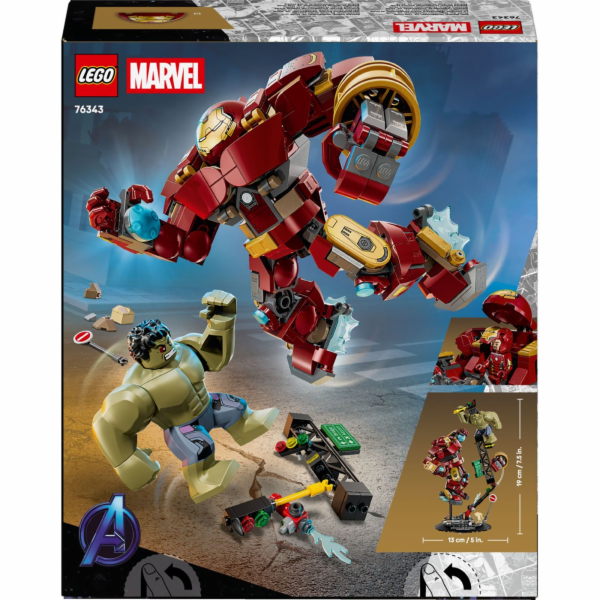 LEGO MARVEL 76343 Epická bitva: Hulkbuster proti Hulkovi